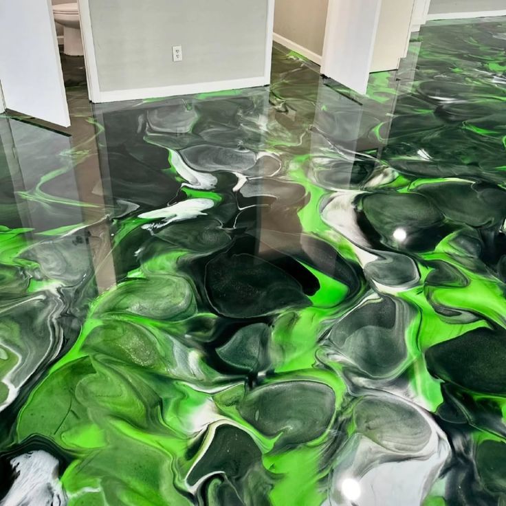 Metallic Epoxy Floor System installation project